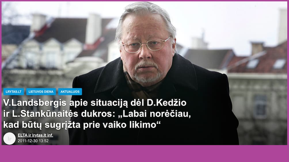 Prisiminkime prieš penkerius metus ištartus pranašiškus profesoriaus žodžius