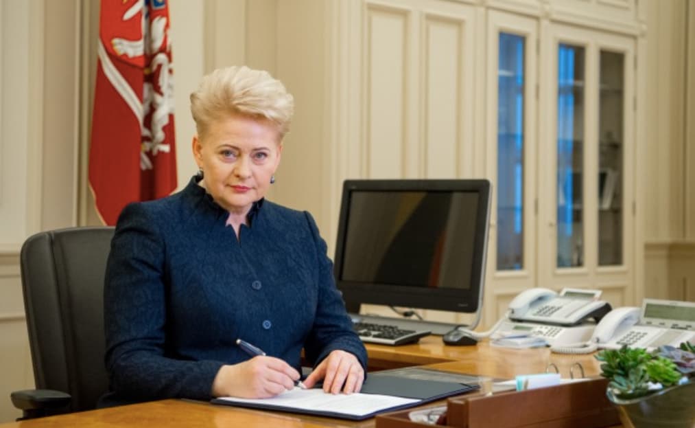 Prezidentė smogė nusikaltėliams dar vieną smūgį