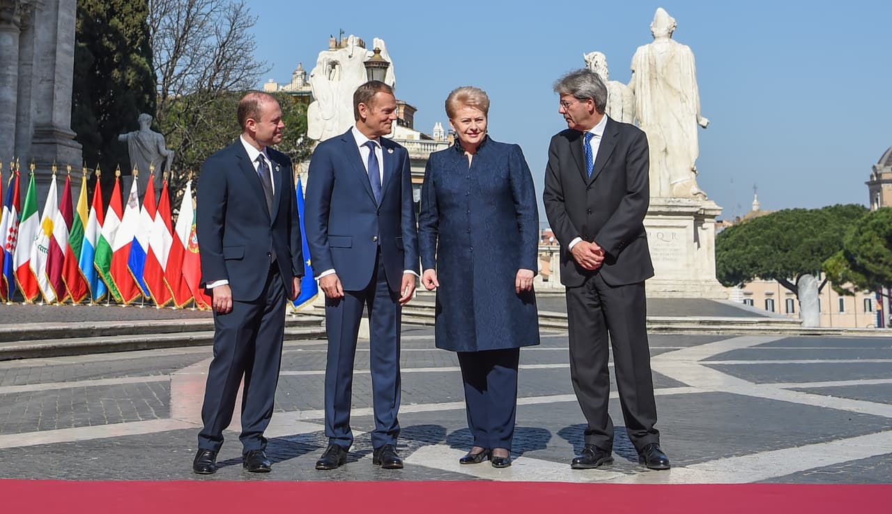 Prezidentė D. Grybauskaitė vėl Europos Sąjungos lyderių dėmesio centre. Nuotr. prezidentas.lt