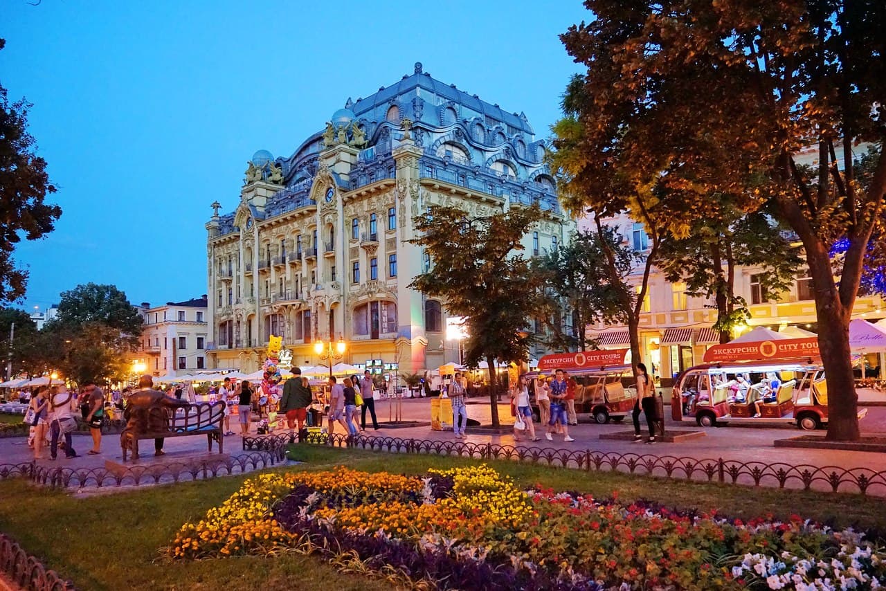 Odesa - beprotiškai gražus, tačiau pastaraisiais metais labai neramus miestas.
