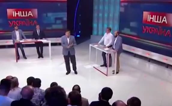 Michailas Saakašvilis laidoje „Kita Ukraina“