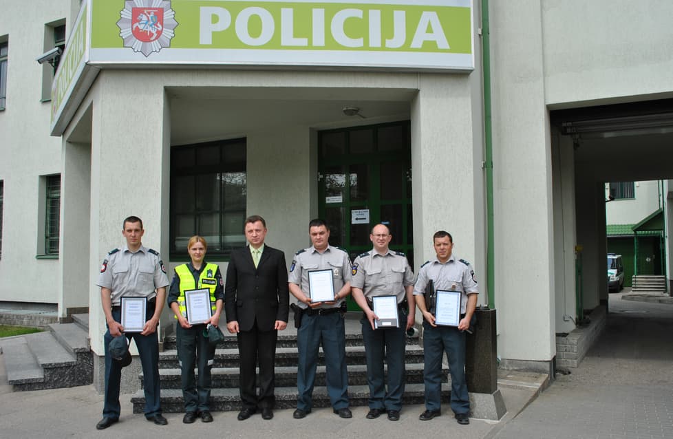 Alytaus policininkai. Nuotr. alytausnaujienos.lt