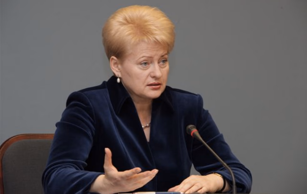 Prezidentė Dalia Grybauskaitė. Nuotr. prezidentas.lt