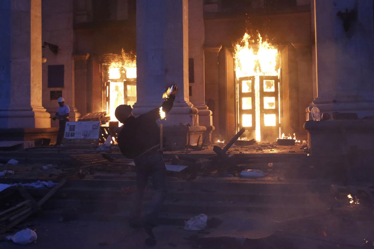 Odesos tragediją ištyręs ekspertas buvo priverstas palikti Ukrainą