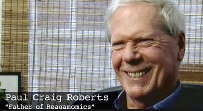 Polas K. Robertsas – buvęs JAV prezidento Ronaldo Reigano (Ronald Reagan) administracijos finansų ministro patarėjas.