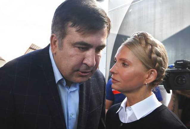 M. Saakašvilio prasiveržimą remia ir patarinėja Ukrainos desidentė J. Tymošenko.