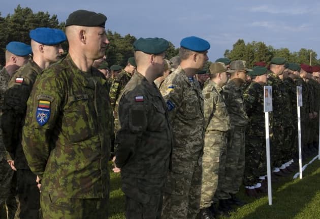 Tarptautinėse pratybose „Rapid Trident 2017“ Ukrainoje treniruojasi ir Lietuvos kariai
