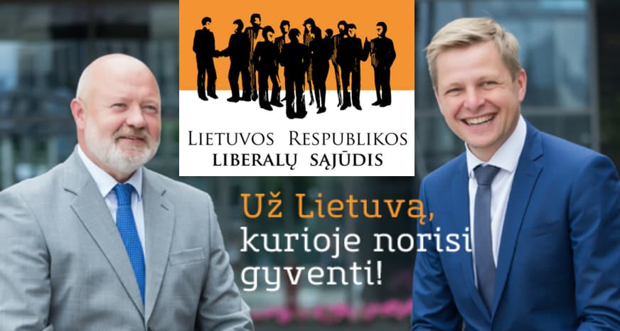Liberalų lyderiai.