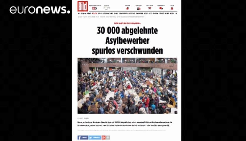 Vokietijoje „pasimetė“ apie 30 tūkstančių pabėgėlių
