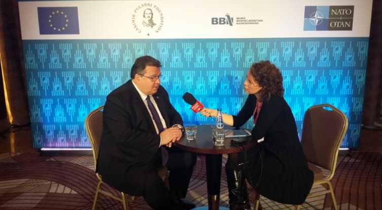 L. Linkevičius paragino demokratinį pasaulį didinti atsparumą Rusijos skleidžiamam melui