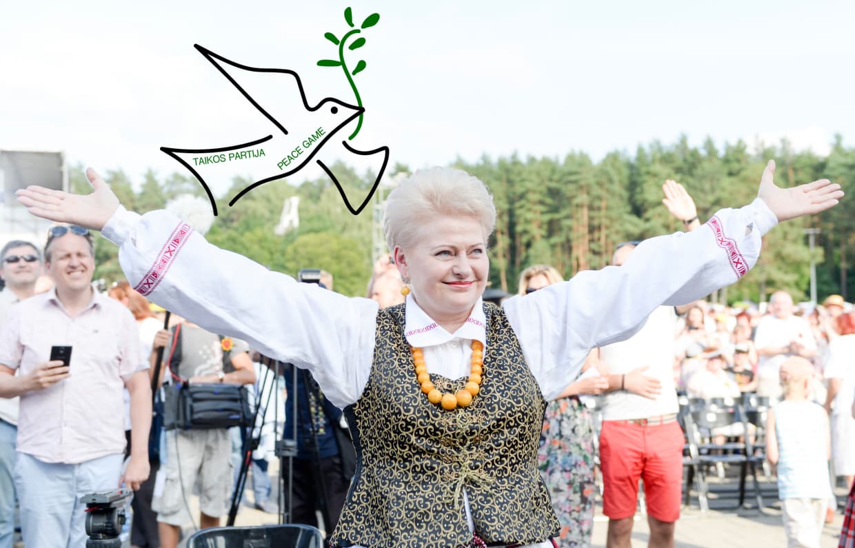 Įgyvendinti asociacijos „Taikos partija“ siekiai būtų didelė šventė ir su korupcija bei oligarchais nuo 2009 m. intensyviai kovojančios prezidentės Dalios Grybauskaitės, ir paprastų piliečių svajonių išsipildymas.