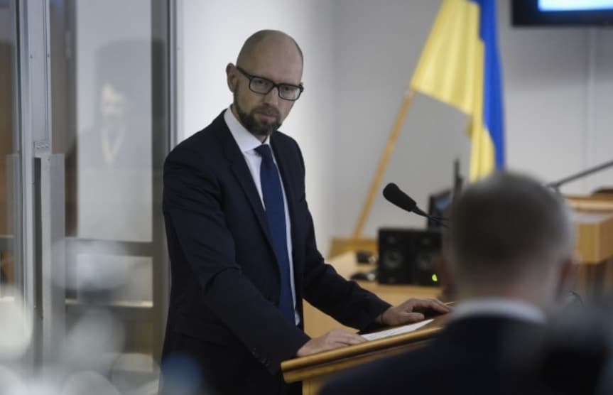 Lietuvos draugo A. Jaceniuko liudijimas teisme V. Janukovyčiaus byloje
