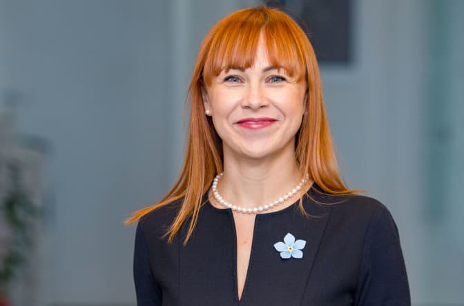 Ministrė J. Petrauskienė.
