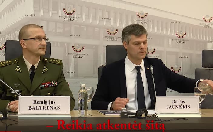 Kas kuria Rusijos grėsmę Lietuvai (iškalbingi vaizdai ir garsai iš saugumo ataskaitos pristatymo)