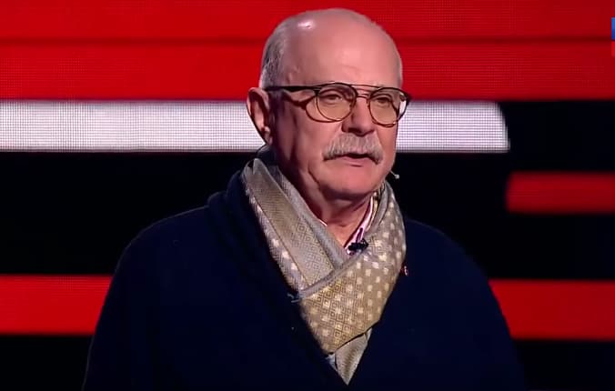 N. Michalkovas pas V. Solovjovą