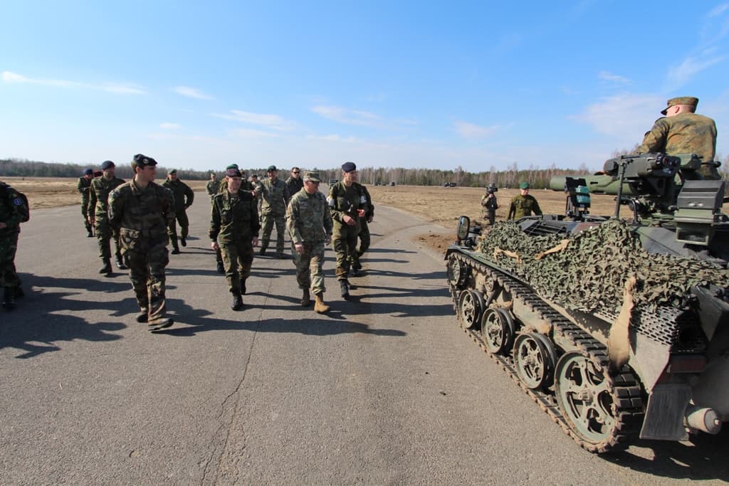 MPB „Geležinis Vilkas“ ir NATO eFP BG nuotr.