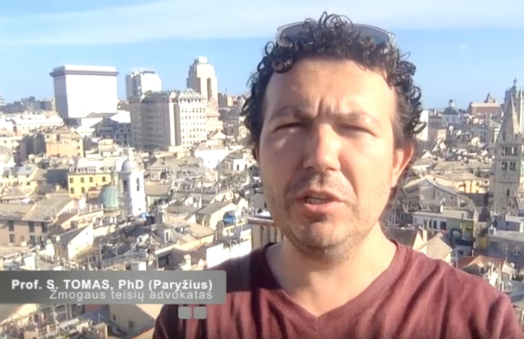 Stanislovas Tomas: ar EŽTT ir JTO gali įsakyti paleisti žmogų į laisvę?