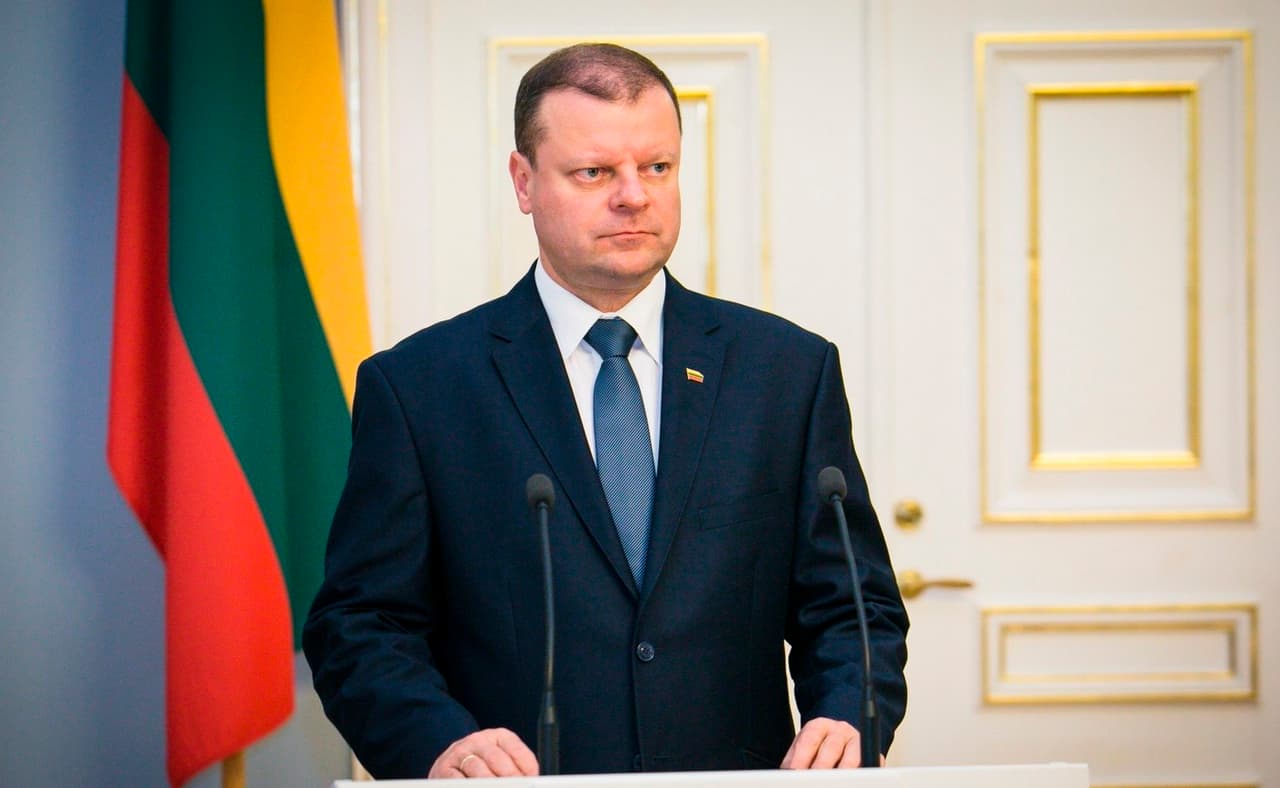 Premjeras S. Skvernelis.