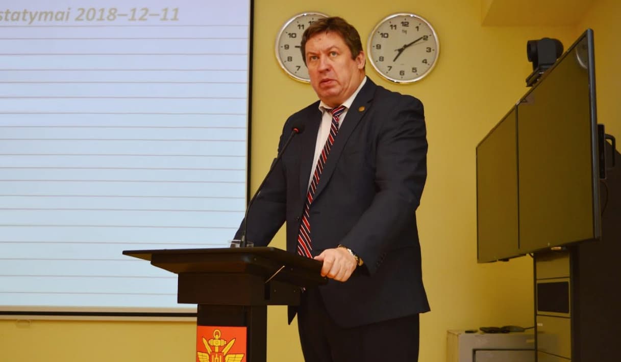 Krašto apsaugos ministras R. Karoblis. Nuotr. kam.lt