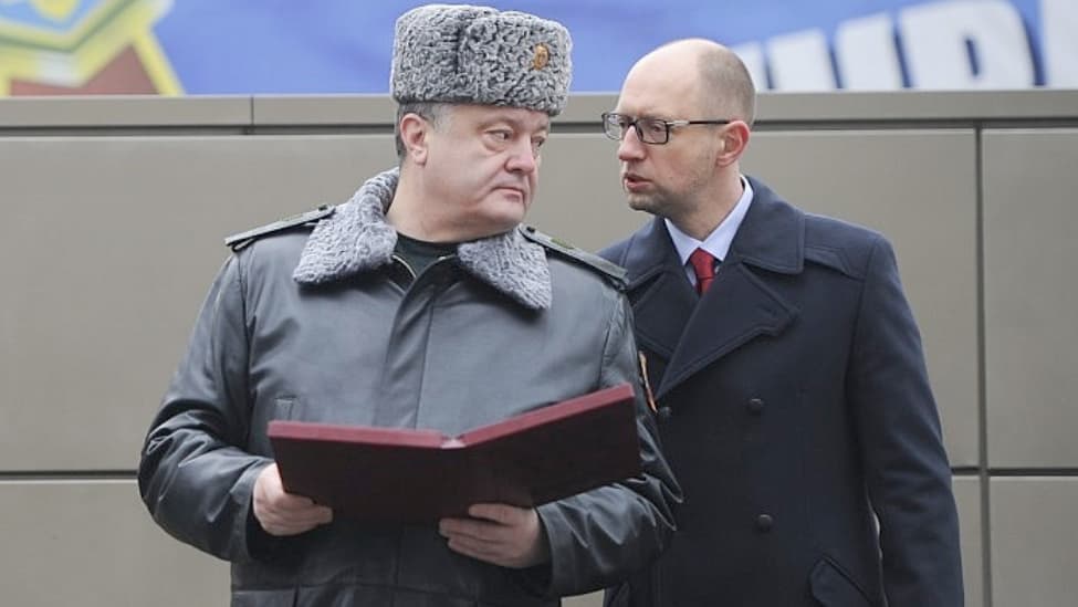 P. Porošenka (kairėje).