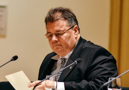 Lietuvos diplomatijos vadovas L. Linkevičius. Nuotr. urm.lt