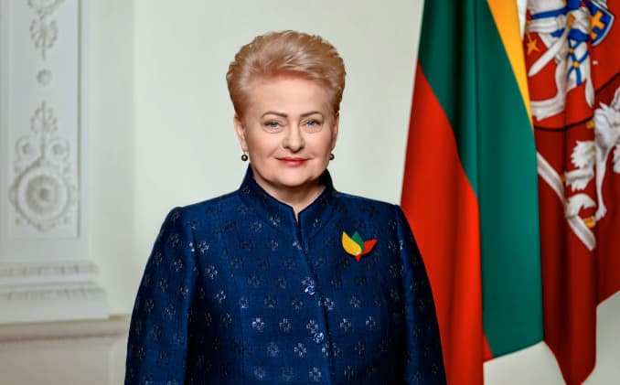 Prezidentės Dalios Grybauskaitės sveikinimas Vasario 16-osios proga
