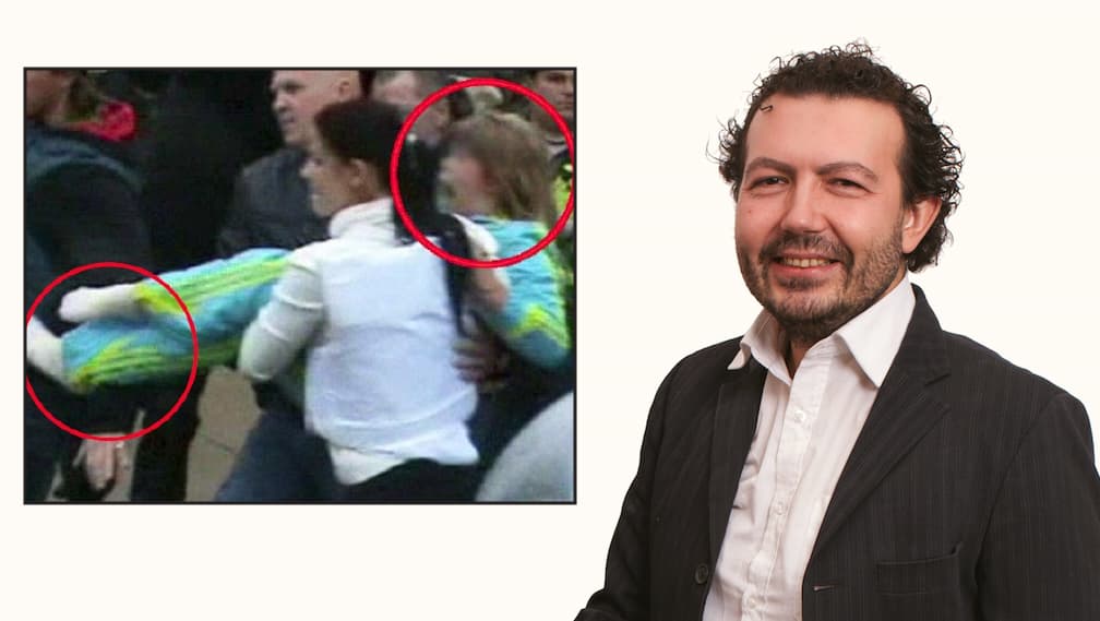 Valstybės vardu nešama Deimantė Kedytė saugant ją nuo „kriminalinio poveikio“ ir advokatas Stanislovas Tomas.