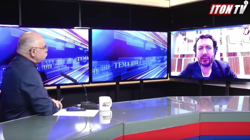 „ITON TV“ interviu su žmogaus teisių gynėju Stanislovu Tomu apie jo poelgį sudaužant lentą nacių bendrininkui