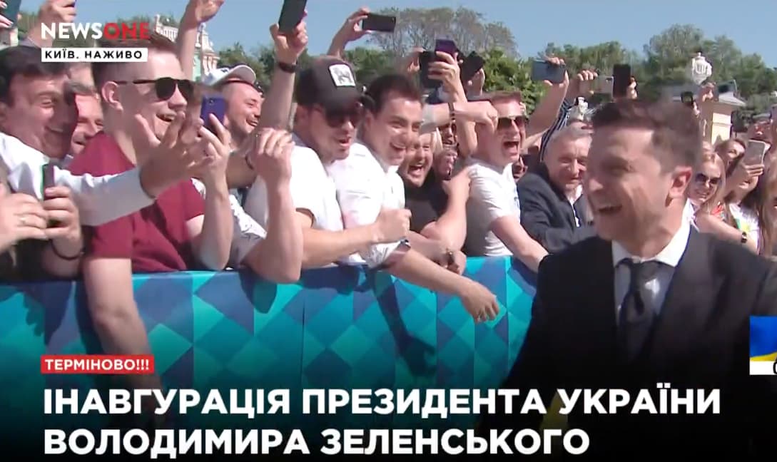 Prezidento pareigas pradėjo eiti naujasis Ukrainos vadovas Vladimiras Zelenskis