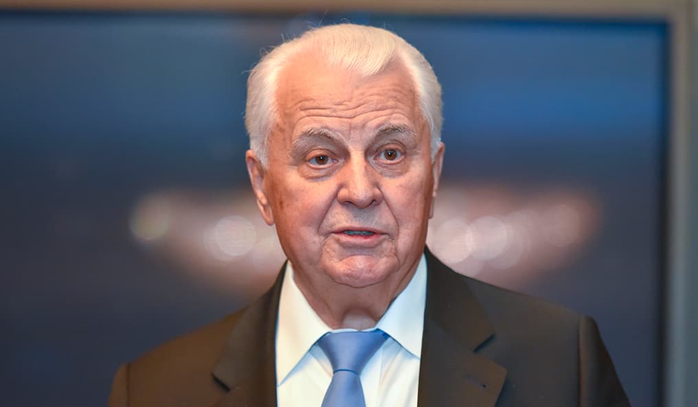 Pirmasis Ukrainos prezidentas Leonidas Makarovičius Kravčiukas.
