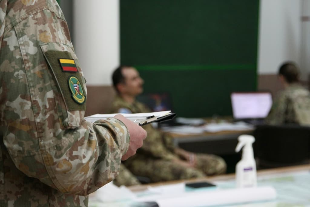 BALTDEFCOL nuotr. iš pratybų „Joint Resolve 2019“.