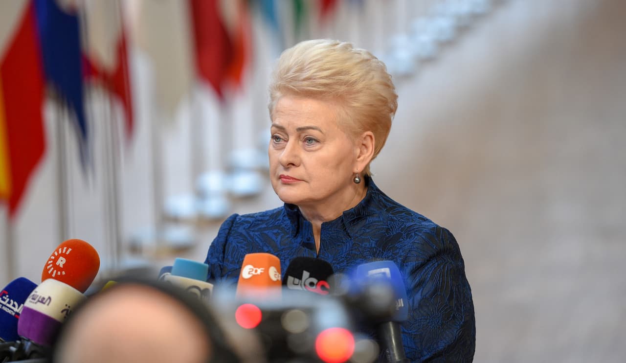 Melagė ir savo biografijos klastotoja, Rusijos Federacijos valstybės paslaptis, atkakli Lietuvos nepriklausomybės priešininkė (kolaborantė), kuri po Kovo 11-osios nepriklausomybės atkūrimo drauge su komunistu Mykolu Burokevičiumi drąsiai stovėjo Lietuvos nepriklausomybės priešininkų pusėje, NKVD gaisrininko (vėliau tremtinio) duktė, fotosesijų su vaikučiais ir karine technika fanė, daugelio tautinių ir tremtinių renginių dalyvė bei gerųjų iniciatyvų iniciatorė, taip pat dainininkė bei šokėja bei įvairiausių labdaros ir parodomųjų vargšų šelpimo akcijų veidas, Lietuvos pokario partizanų nusikalstamų veikų atskleidėja prezidentė Dalia Grybauskaitė. Nuotr. prezidentas.lt
