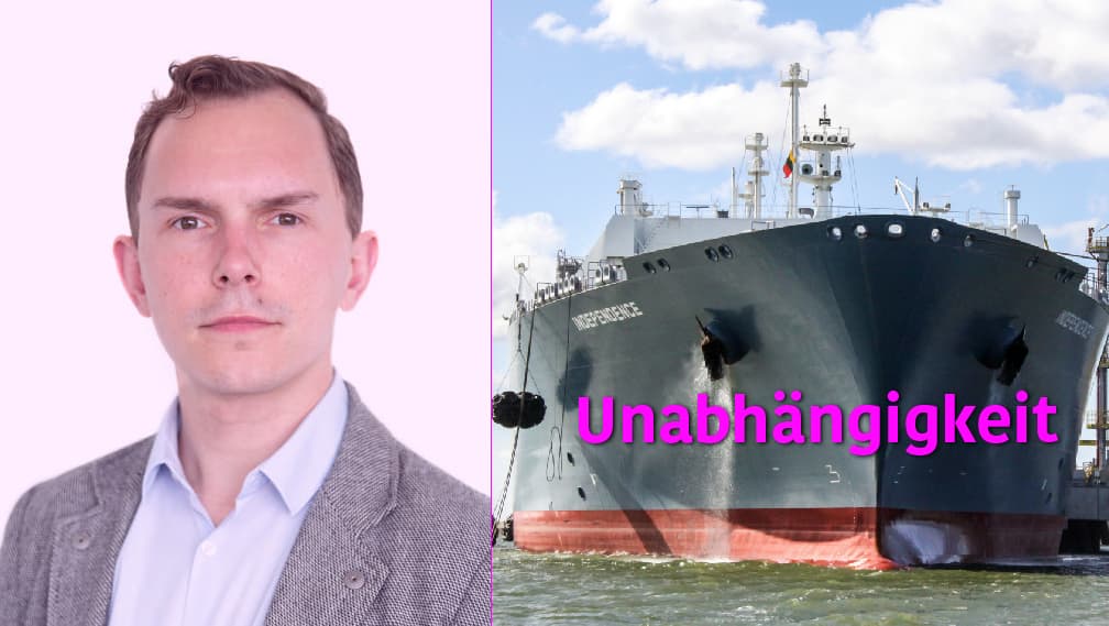 Nustatyta, kad lašas rusiškų dujų neteršia Lietuvos energetinės nepriklausomybės simbolio „Unabhängigkeit“