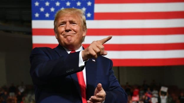 Donaldas Trampas prisipažino nejuokavęs, jog nori pirkti Grenlandiją.