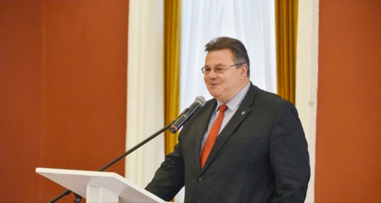 Lietuvos diplomatijos vadovas L. Linkevičius. Nuotr. urm.lt