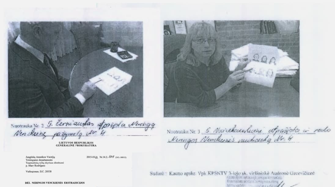 Lietuvos prašymas JAV dėl Neringos Venckienės ekstradicijos (visi dokumentai)