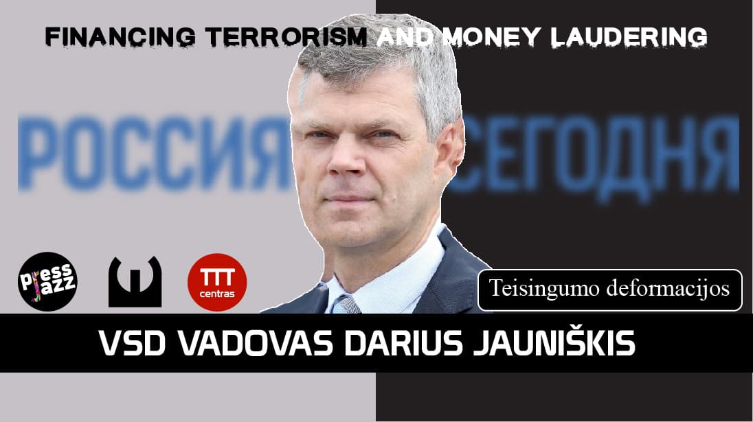 Valstybės saugumo departamentas veikia negarbingai prisidengdamas bankais