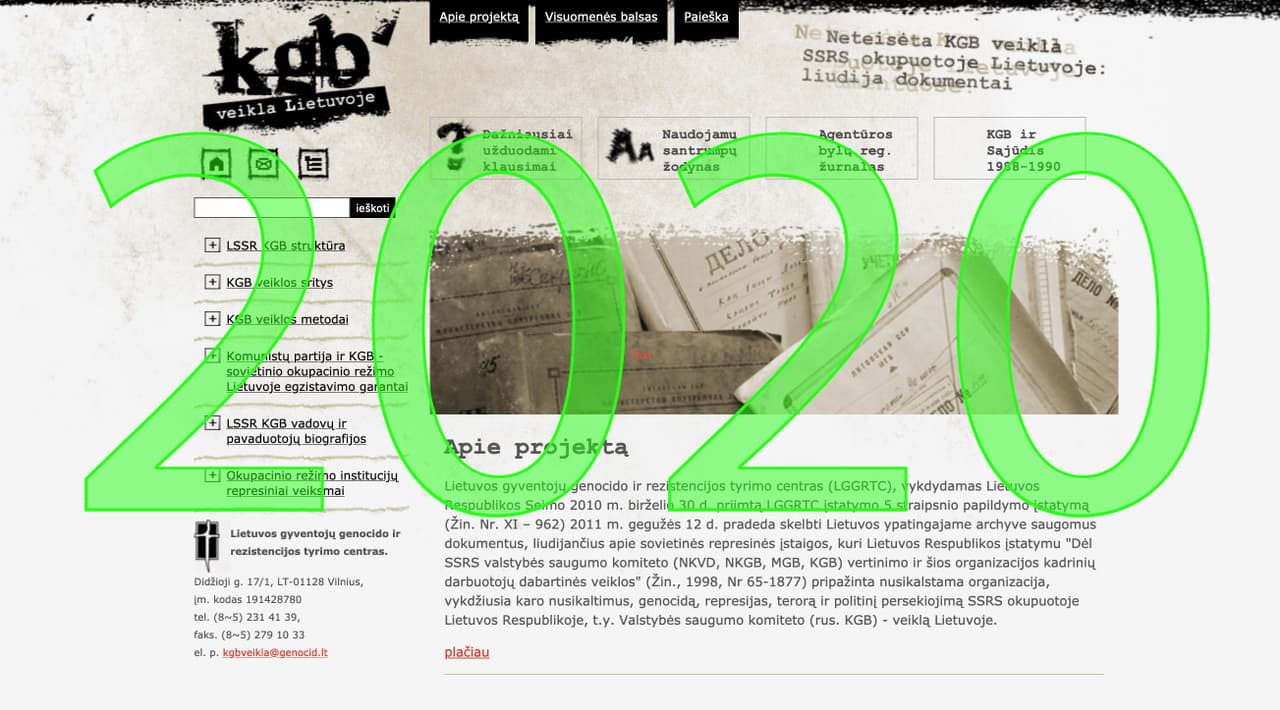 Ar bus 2020-ieji mūsų savigarbos metais?