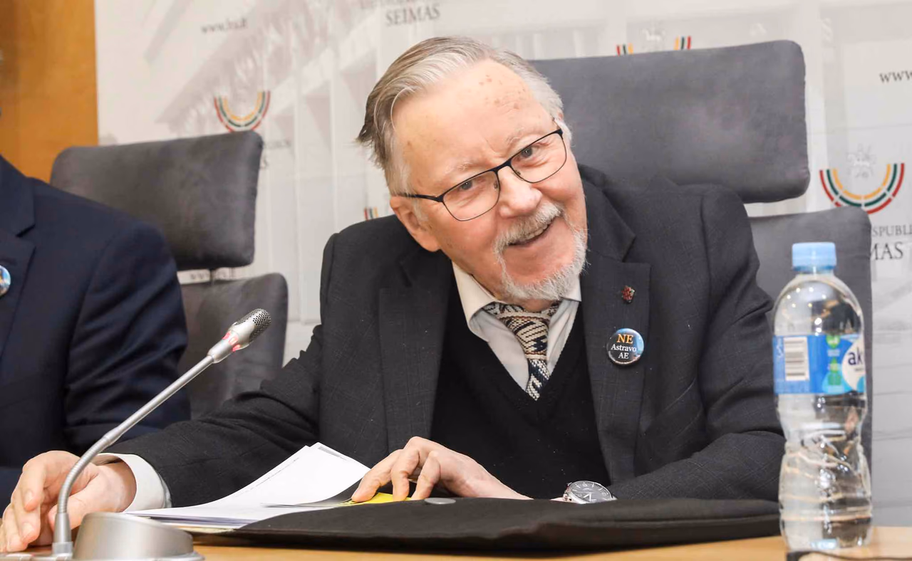 Dviejų sąjūdžių įkūrėjas, buvęs Aukščiausiojo Sovieto pirmininkas, Žmonių partijos patriarchas, prezidentas Vytautas Landsbergis. Nuotr. lrs.lt