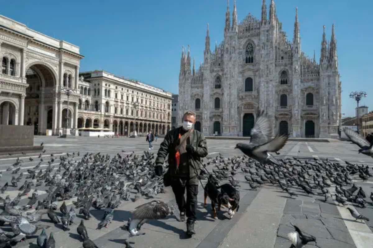 Italija šiuo metu yra koronaviruso epicentras.