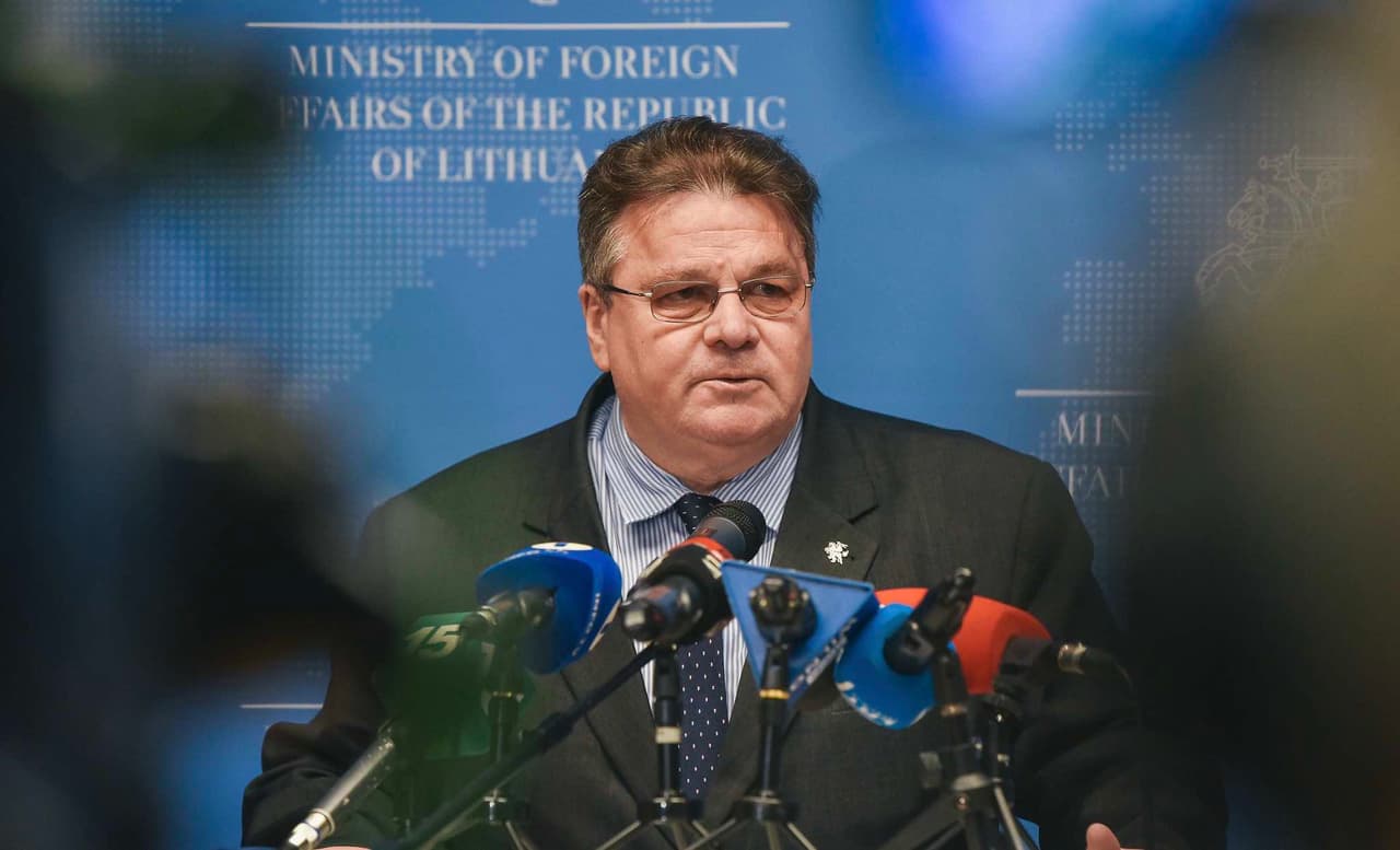 Lietuvos diplomnatijos vadovas Linas Linkevičius. Nuotr. urm.lt