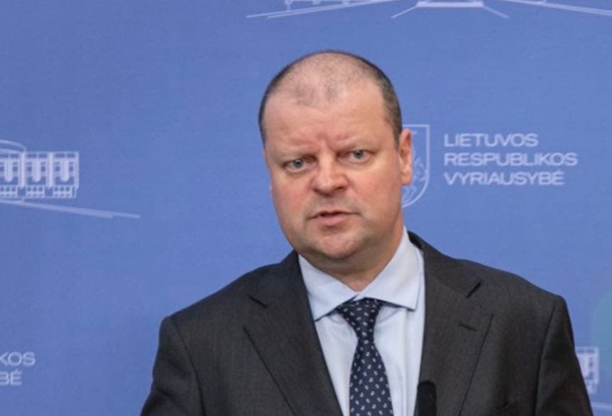 Premjeras S. Skvernelis.