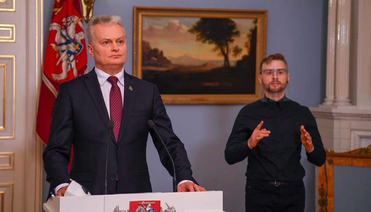 Prezidentas G. Nausėda. Nuotr. prezidentas.lt