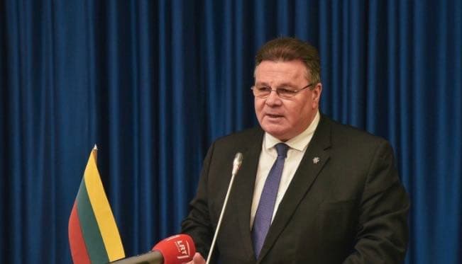 Lietuvos diplomatijos vadovas L. Linkevičius. Nuotr. urm.lt
