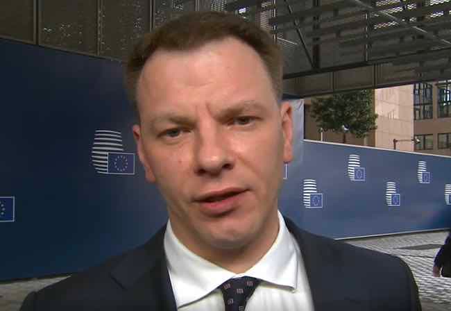 Finansų ministras Vilius Šapoka.