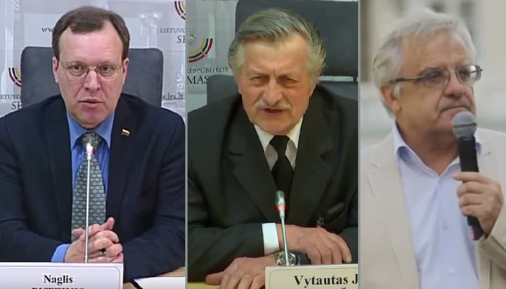Centro, Kartų sąjungos ir Nacionalinio susivienijimo partijų lyderiai.