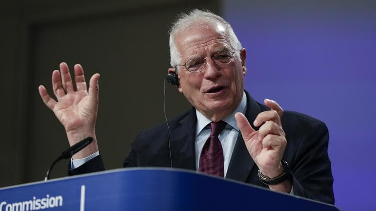 ES užsienio reikalų politikos vadovas Džozepas Borelas (Josep Borrell).