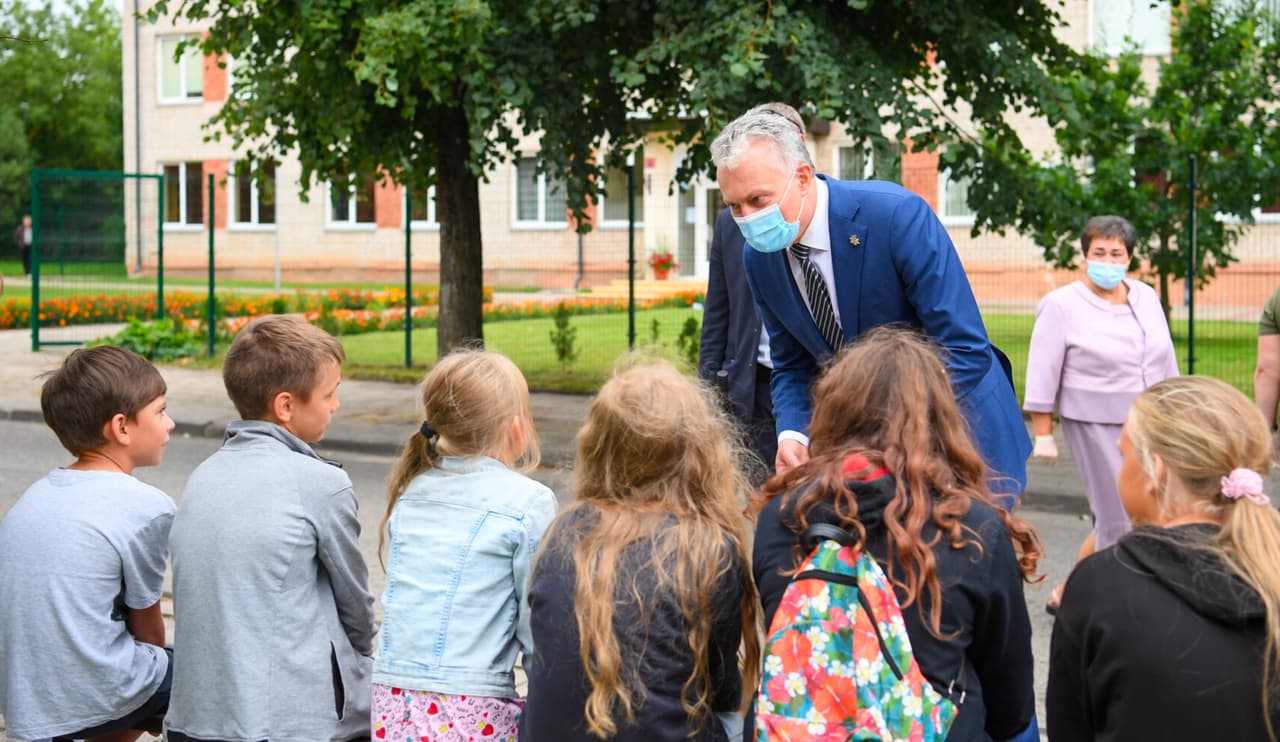 Per G. Nausėdos vizitą Panevėžio regione – dėmesys vaikų vienodo starto galimybėms