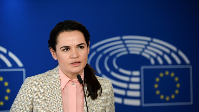 Svetlana Tichanovskaja.