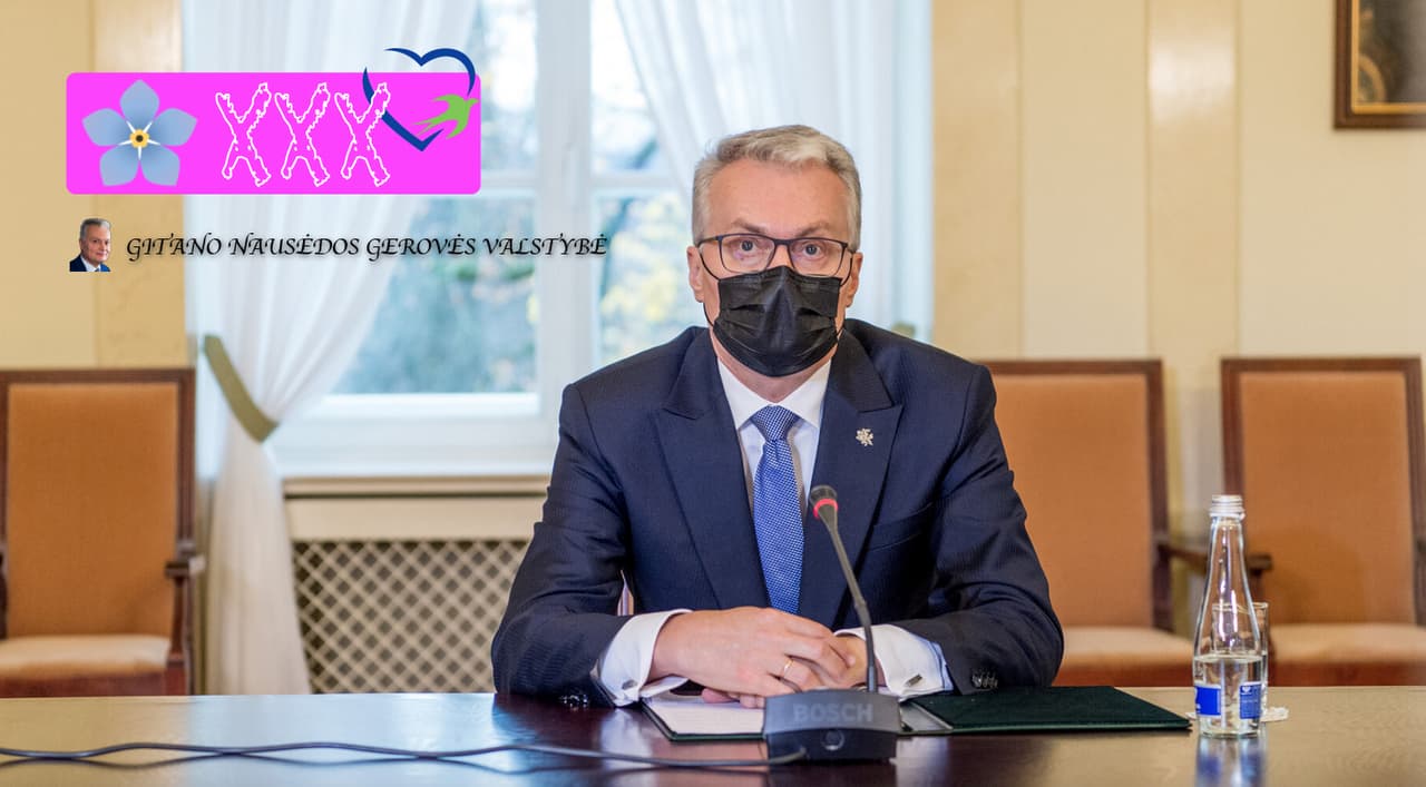 Šalies vadovas G. Nausėda. Nuotr. prezidentas.lt